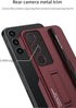 Samsung Galaxy S24 Plus Case with Pen and Adjustable Kickstand, Anti-Shock, Slim Texture Case, Supports Wireless