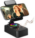 voijump Cell Phone Stand with Wireless Bluetooth Speaker, LED, Anti-Slip Base HD Surround