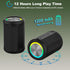CofunKool 5.4, Small Portable Bluetooth Speaker with RGB Light, Clear Stereo Sound, Wireless Speaker Bluetooth TWS