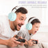 rockpapa L22 Wired Headphones for Kids, Foldable Stereo 3.5mm Corded Headphones for School, Classroom, Laptop