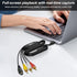 2.0 -1.2M/3.9FT (S-Video+3 XMSJSIY USB Audio Video Capture Card S Video RCA to USB Digital Grabber Recorder CVBS VHS