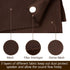 Speaker Grill Cloth Stereo Mesh Fabric for Speaker Repair, Brown - 55 x 20 in / 140 x 50 cm