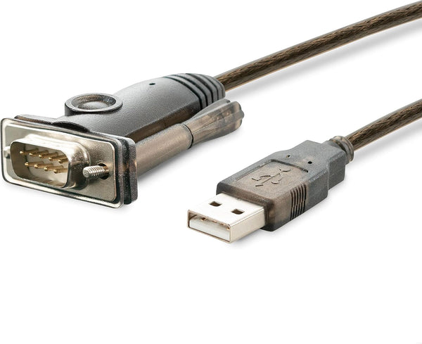 Plugable USB to Serial Adapter Compatible with Windows, Mac, Linux (RS-232/DB9 DTE Male Connector, Prolific PL2303GT)