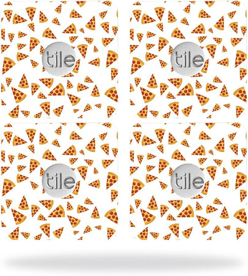 MightySkins Skin for Tile Slim Key Finder - 4 Pack Wrap Cover Sticker Skins by Pizza