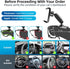 FONKEN 360 360 4 7" Universal Dashboard Cell Phone Holder, Upgrade Clip Car Phone Holder Mount for Dashboard Degree