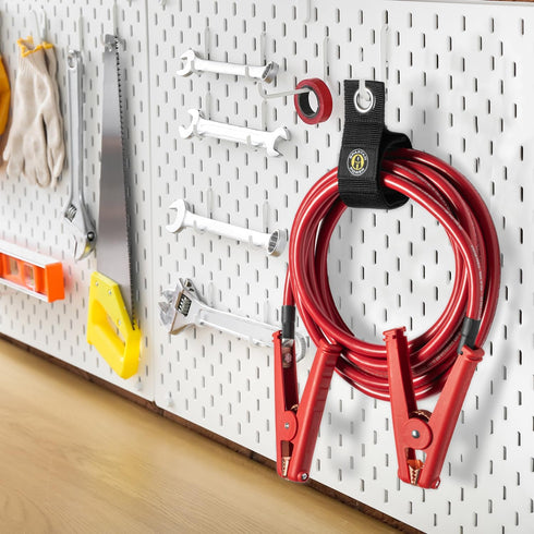 Spartan Power Heavy Duty Storage Straps, 2" X 17" Extension Cord Holder Organizer (6 Pack)