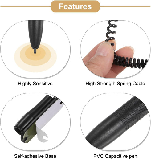 MECCANIXITY Stylus Pens for Resistive Touch Screens, Universal Resistance Capacitive Stylus Pen for Car Navigation GPS