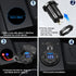 USB C Car Charger Socket, 12V USB Outlet 2 Pack, Aluminum Metal 78W Dual USB-C PD 30W and 18W QC3.0