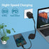 USB C Cable,3Pack 3.3FT Retractable Android Car Charger Phone Cord USB Type C Fast Charging Cable for iPhone 15/15 Pro/15 Pro Max,Samsung Galaxy S24 A15 A14 5G A54 5G A25 S24 Ultra S23 S22 S21 A13 A53 by VIFIGEN