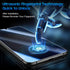 UniqueMe Privacy Screen Protector for Samsung Galaxy S23 Plus, 9H Tempered Glass, Ultrasonic Fingerprint Compatible,
