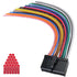Stereo Wiring Harness 20Pin Radio Connector Compatible with Boss Car Stereo Wire
