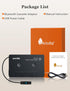 arsvita Bluetooth 5.0 Cassette to Aux Adapter for Car, Hands-Free Call, Charcoal Black