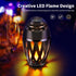 Flame Light Speaker, Led Flame Speakers Torch Atmosphere Bluetooth Speakers & Outdoor Portable Stereo Speaker with HD Audio and Enhanced Bass Flickers Warm Lamp for iPhone/iPad/Android