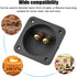 Speaker Box Terminal Cup, Square Double Binding Post Subwoofer Box Terminal Plates for DIY Home Car Stereo Speaker