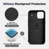 AOTESIER Compatible with iPhone 12 Case and iPhone 12 Pro Case 6.1 inch - Silky Touch Premium Soft Liquid Silicone