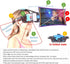 MoGo Travel v1.b. Black/Blue 2D VR Drones, 360 Degrees, Netflix VoD, AR Apps