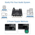 DiGiYes 2.1 50W 2+100W 12V-24V Bluetooth Power Amplifier Board with Subwoofer Channel x DC Audio Power Amplifier Module