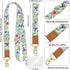 Piefly Phone Lanyard Crossbody Wrist Strap, Bird Cell Phone Lanyards for Around the Neck Wristlet Shoulder, Adjustable