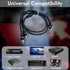 Elite Audio Premium Series 6ft. 2-Channel RCA Cable – Double Shielded, Oxygen Free Copper for Amplifiers & Speakers