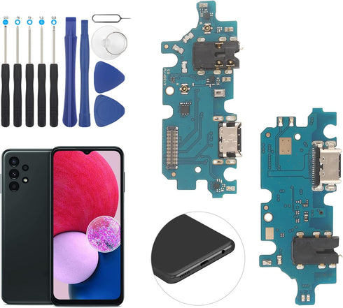 Dock Connector for Samsung Galaxy A13 4G, USB Charging Port Flex Cable Replacement for A135F A315U with Tools
