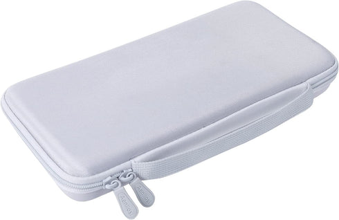 Aenllosi Hard Carrying Case Compatible with Logitech MX Keys Mini Advanced Wireless Illuminated Keyboard (White)