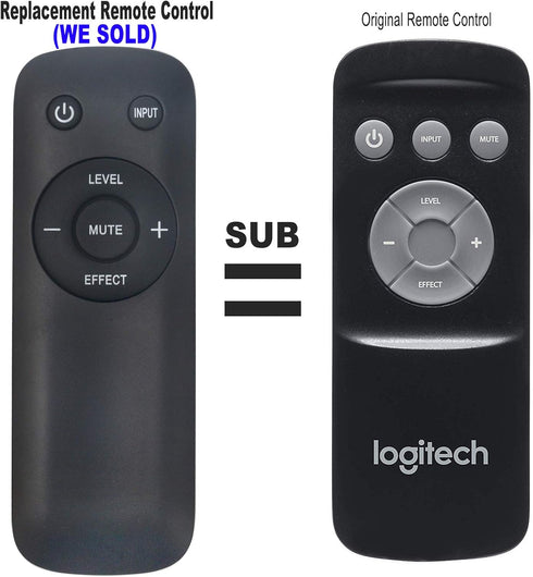 New Replacement Remote Control Compatible with Logitech Surround Sound Speaker System Z906