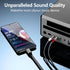 Liaoan Weiyu 2 2 MP3 USB C to RCA Stereo Adapter Cable, TYP-C to RCA Audio Cable, Suitable for TVs, Computers, Mobile