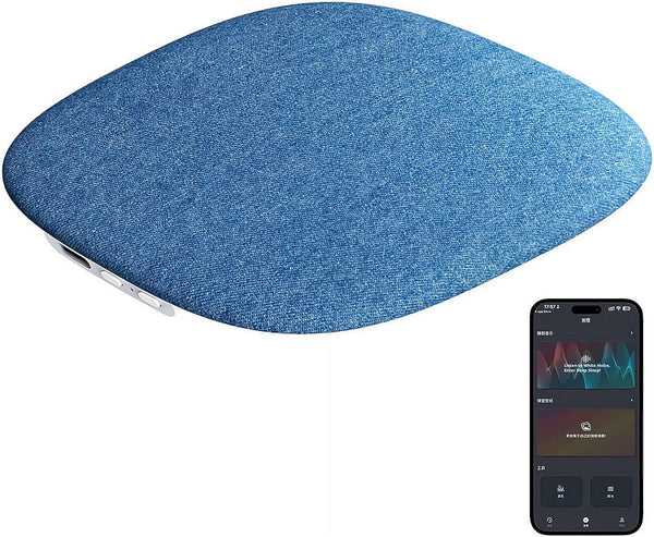 Generic Sleeping Speaker Under Pillow, Portable Pillow Speaker with White Noise Timer, Sleep