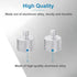 2 Pack 5/8" 1/4" Mic Stand Adapter, Female to Male Screw Thread Adapter for Microphone Stand, Camera Monitor, Tripod