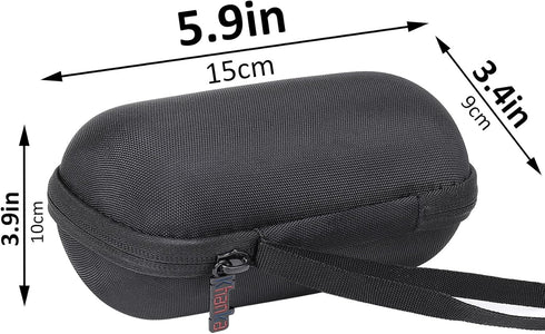 Khanka Hard Travel Case Replacement for Sony SRS-XB13 Extra Bass Compact Portable Waterproof Bluetooth Speaker (Black)