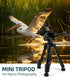 Artisorama 25'' Mini Tripod for Camera, Small Tabletop Travel Camera Stand, Compact Portable Desk Lightweight Tripods