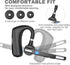 Bluetooth Headset V5.0 - Wireless Earpiece with 24Hrs HD Calling, CVC8.0 Dual Mic Noise Cancelling, Hands-Free for
