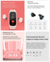 N8 2 in 1 Smartwatch with Earbuds, Smart Bracelet TWS Wireless Bluetooth Headset Combo for Fitness Tracker