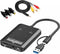 ELECABLE VHS to Digital Converter, 2-in-1 RCA to HDMI & USB Video Capture