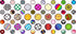 StickerTalk 1 32 0.25 inches 21 0.375 inches Decorated Camera Dots Webcam Covers, Sheet of Stickers at Diameter
