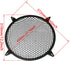 RLECS 12 Inch SubWoofer Plastic Mesh Cover with 4PCS Grill Clamps and Screws, Black Video Accessories