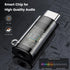 MOSWAG USB C to 3.5mm Headphone Adapter, Type C Headphone Adapter Aux Mic Audio Dongle, Hi-Res DAC Chip Compatible