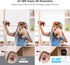 Jennov 2K Home Security Cameras - Indoor/Outdoor WiFi Camera for Baby, Pet Dog, 2 Pcs with Color Night Vision
