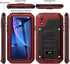 Beasyjoy Metal Case for iPhone XR, Heavy Duty with Screen Full Body Protective Waterproof Shockproof Rugged Defender