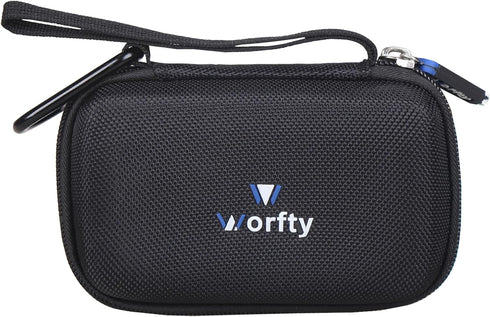 worfty JM21 13 MP3 Case for JadeAudio/FiiO Android Hi-Res Music Player - Travel Carrying Storage Bag (Black)
