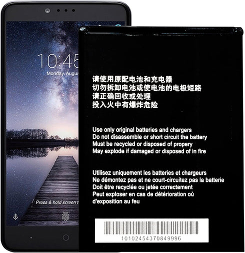 DDONG Replacement Battery Li3823T43P3h735350, 2300mAh for AT&T ZTE Maven 2 Z831