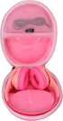 Aproca Pink Hard Storage Case for Belkin SoundForm Mini, Wireless Bluetooth Headphones