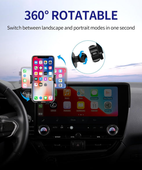 Masergogo 2022-2026, 14" 360 Car Phone Holder for Lexus NX/NX Hybrid Screen Fixed Clip, Auto Accessories Navigation