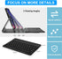 Keyboard Case for Samsung Galaxy Tab S9 FE 5G 10.9-inch, Bluetooth Detachable Keyboard, Smart Cover with S Pen, Black