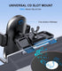 Car Phone Holder, Universal CD Slot Phone Mount, Hands Free Adjustable Phone Mount for All iPhone & Android Phones
