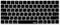 XSKN Arabic Language Ultra Thin Silicone Keyboard Skin Cover for Magic Keyboard 2015 Version, Black