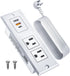 DOACE Recessed Power Strip with 18W USB C Fast Charging Conference Recessed Outlet,Space-Saver