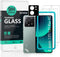 Ibywind 2 Pack Screen Protector for Xiaomi 13T/13T Pro 5G, 9H Tempered Glass, includes Camera Lens & Back Carbon Fiber