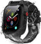 for Apple Watch Case 44mm, IP68 Waterproof Full Body Protection Case with Screen Protector for iWatch Series
