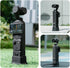 FiTSTILL Lightweight Black Silicone Non-Slip Desktop Mount for DJI Osmo Pocket 3, Compact with Charging Opening